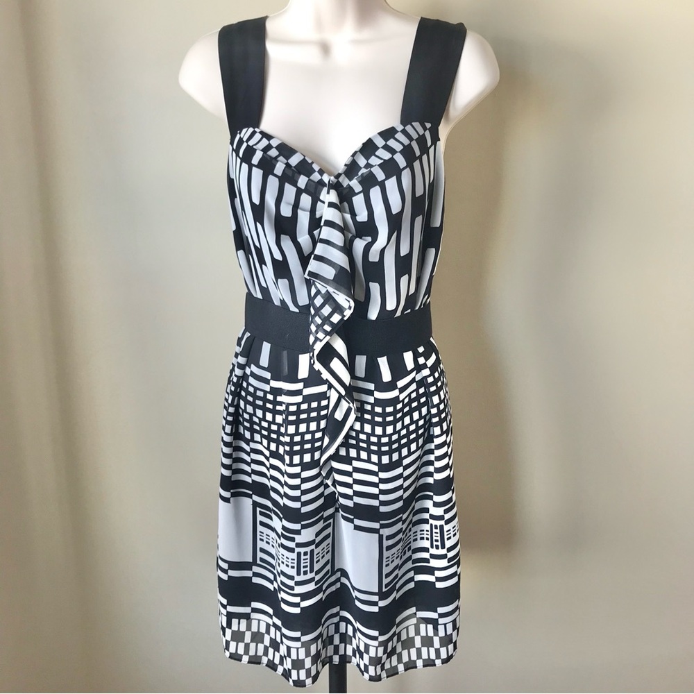 BCBGeneration Block Pattern Dress Size S